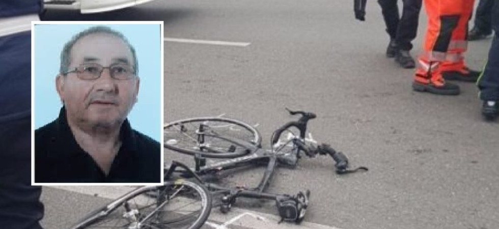 Travolto da un suv mentre andava in bicicletta: morto il 78enne Renato Gallina